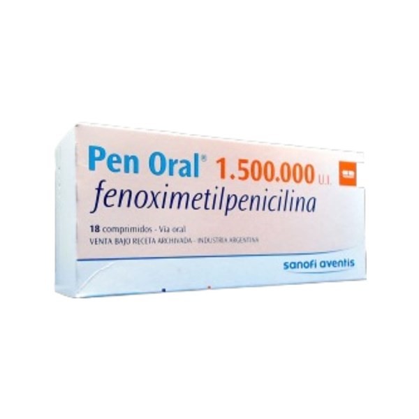 Lepetit Pen Oral 1500000 Ui Fenoximetilpenicilina x 18 Comp #1