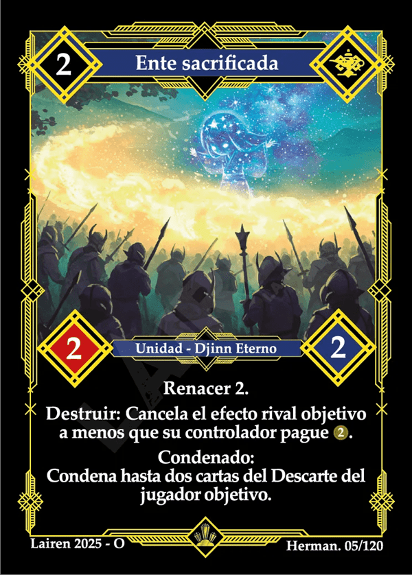 005 Ente Sacrificada - Coste 2 #1