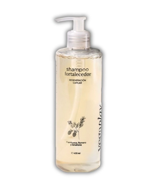 Vegaplay Shampoo Frambuesa Romero Zanahoria Fortalecedor 400 ml #1