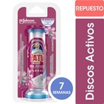 Discos Adhesivos Para Inodoro Pato Floral Repuesto 38gr #1