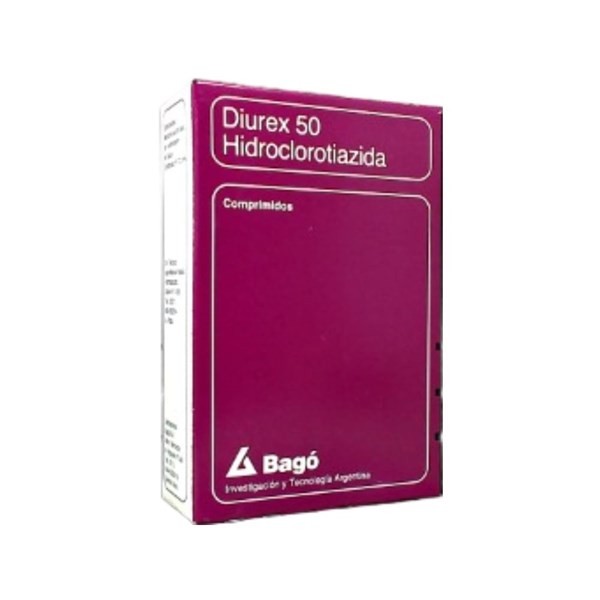 Bagó Diurex 50 Hidroclorotiazida 50 Mg x 60 Comp #1