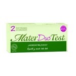 TEST EMBARAZO MATER-TEST DUO /2 TIRAS REACTIVAS #1