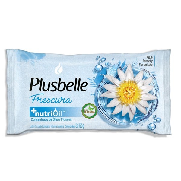 Plusbelle Jabon Frescura Intensa 125 gr 3 (Unidades) alt