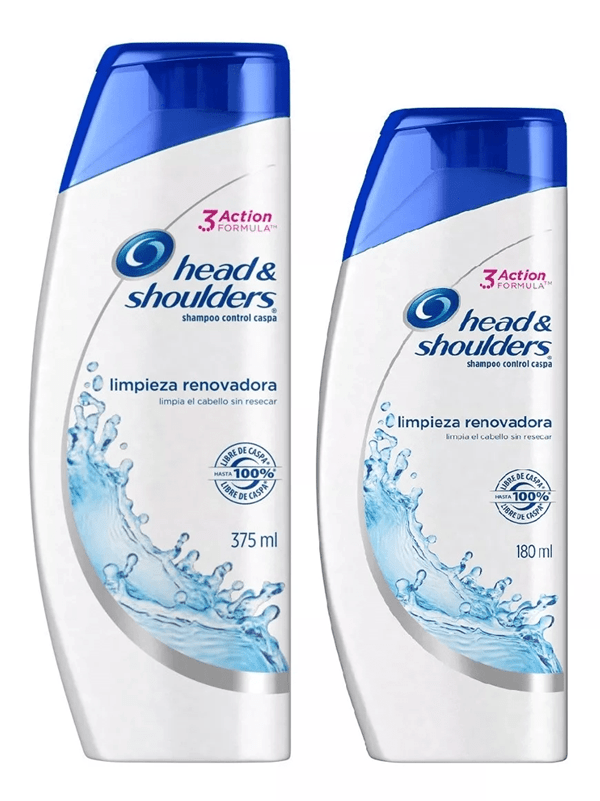 Head & Shoulders Limpieza Profunda PACK Shampoo 375 ml + Acondicionador 180 ml