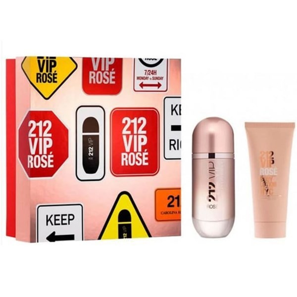Carolina Herrera 212 Vip Rose 50 ml + Body Lotion 75 ml