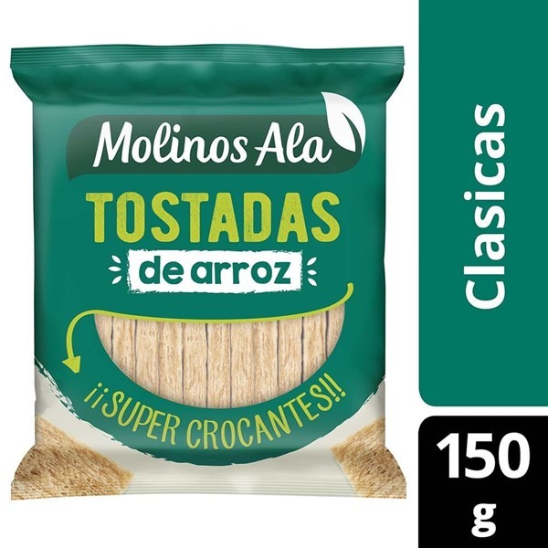 Tostadas Molinos Ala Clásica De Arroz X150 Gr #1