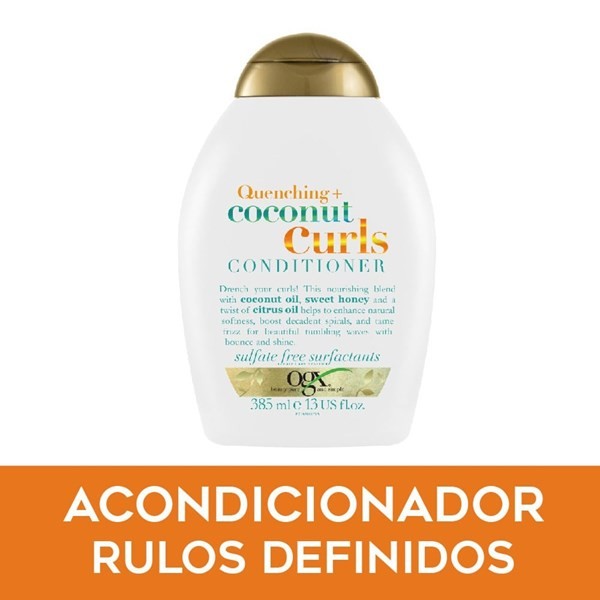 Ogx Acondicionador Rulos Definidos Quenching & Coconut Curls 385 ml #1