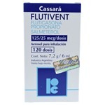 FLUTIVENT INHALADOR 125/25 120 DOSIS AEROSOL #1