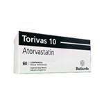 Baliarda Torivas 10 Mg Atorvastatín x 60 Comp Recubiertos Ranurados #1