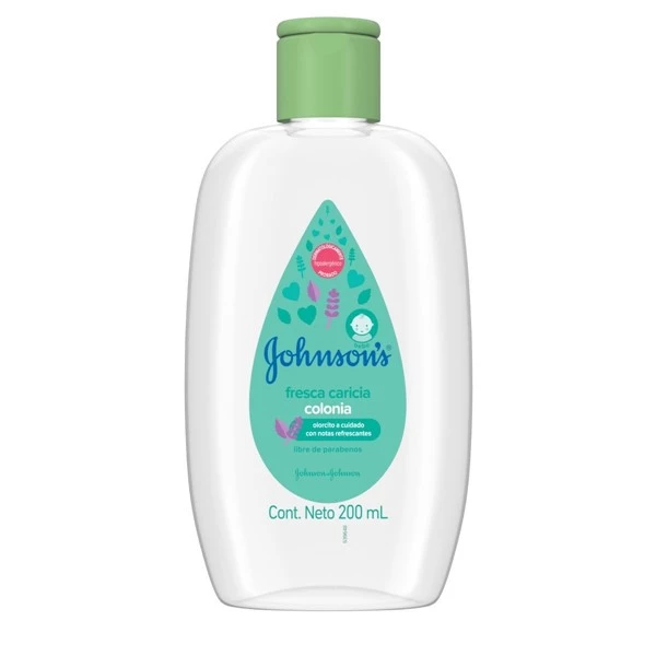 Johnsons Baby Colonia Fresca Caricia 200 ml