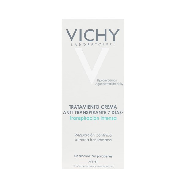 Vichy Anti-Transpirante Tratamiento de 7 Dias en Crema 30 ml