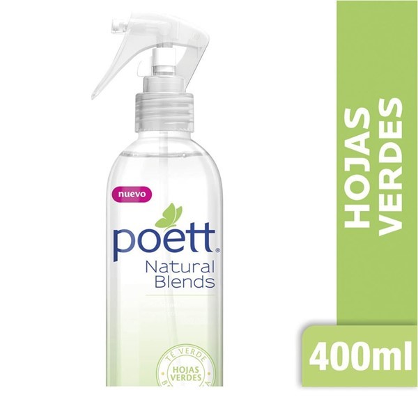 Aromatizante De Ambientes Poett Natural Blends H. Verdes 400 Cm3