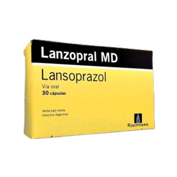 Roemmers Lanzopral Md Lansoprazol x 30 Cáps #1