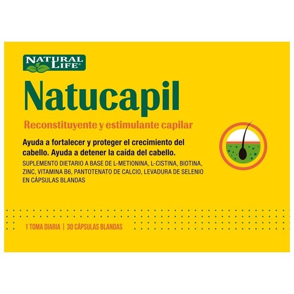 Natural Life Tratamiento Capilar Natucapil Nl x 30 Caps #1