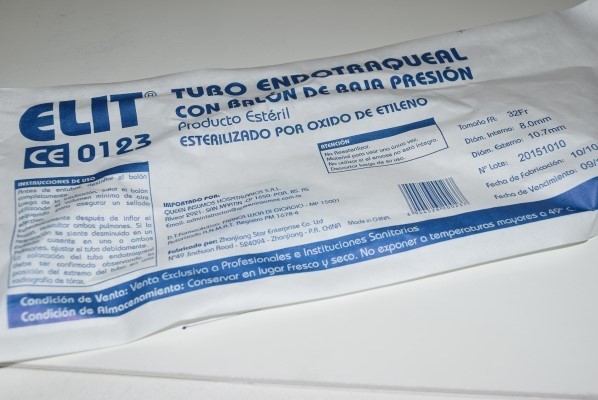 Tubo Endot. C/Bal 8.0 mm - Elit