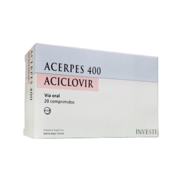 Siegfried Acerpes 400 Mg Aciclovir x 20 Comp #1