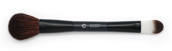 Basicare Brocha Doble Para Base Y Rubor 19 cm #1