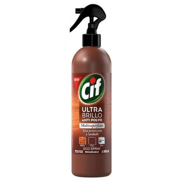 Cif Lustramuebles Ultra Brillo Cítrico Spray Recargable alt