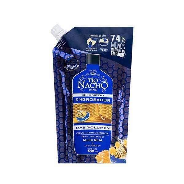 Tio Nacho Shampoo Engrosador Doy Pack 400 ml alt