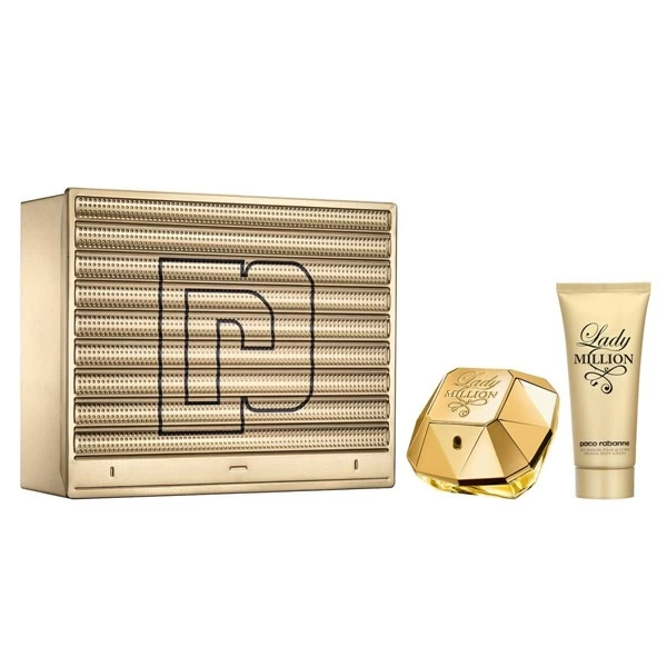 Kit Paco Rabanne Set Lady Millon 1 EDT x 80 ML + Body Lotion