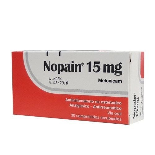 Nopain 15 Mg | 30 Comprimidos | Meloxicam #1