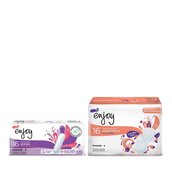 Protección Femenina Enjoy Tampones + Toallas Femeninas
