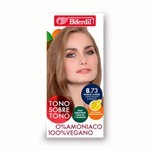 Kit Coloracion Tono Sobre Tono 8.73 Rubio Claro Chocolate Dorado #1