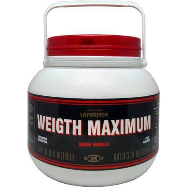 Lafarmen Weight Maximun Sabor Chocolate Por 1500 gramos alt