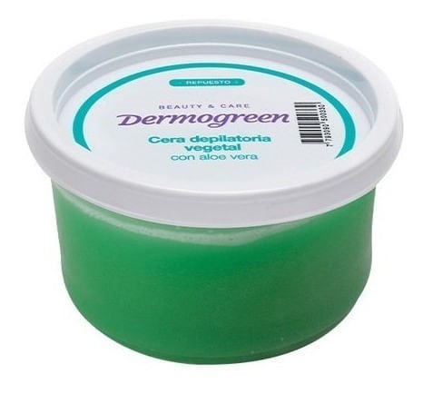 Dermogreen Cera Depilatoria Con Aloe Para Microondas 150 gr #1