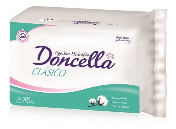 Doncella Algodon Plegado 300 gr #1