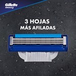 Gillette Maquina Para Afeitar Recargable 3 mach Turbo #6