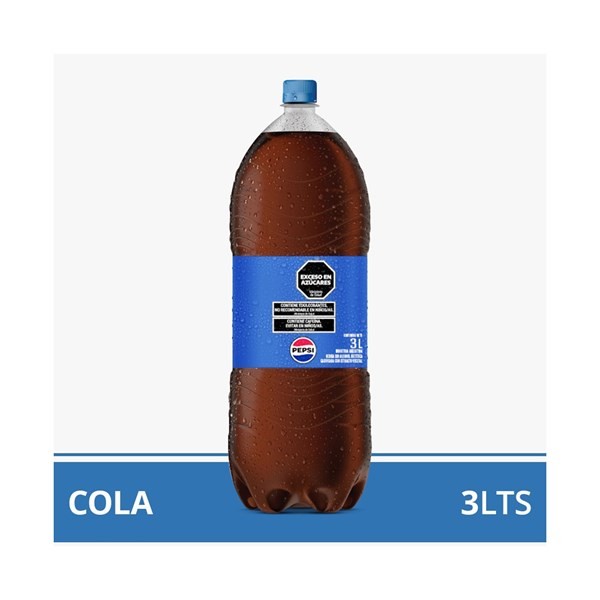 Gaseosa Cola Pepsi Regular 70 K Pet 3 lts. #1