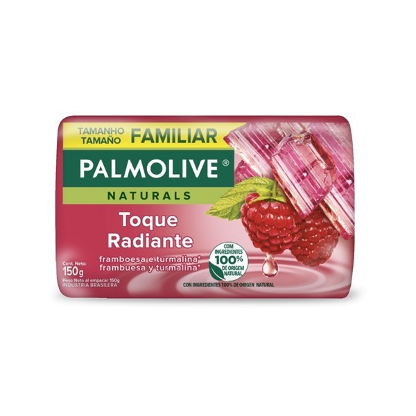 Palmolive Jabón en Barra Naturals Toque Radiante 150 gr alt