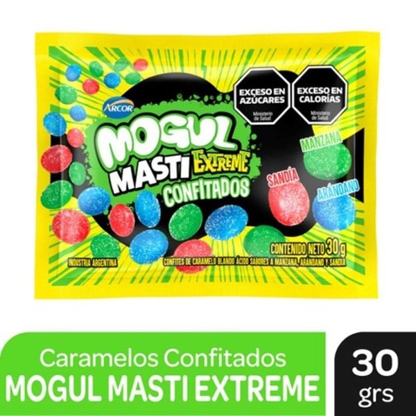 Caramelos Masticables Confitados Extreme 30 gr Mogul #1