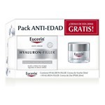 Eucerin Pack Anti-Edad Hyaluron Filler (Crema de Noche + Crema de Dia Fps 30) #1
