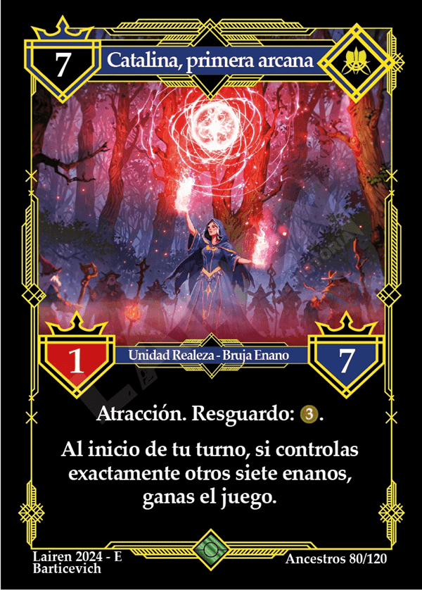 80 Catalina, Primera Arcana - Coste 7