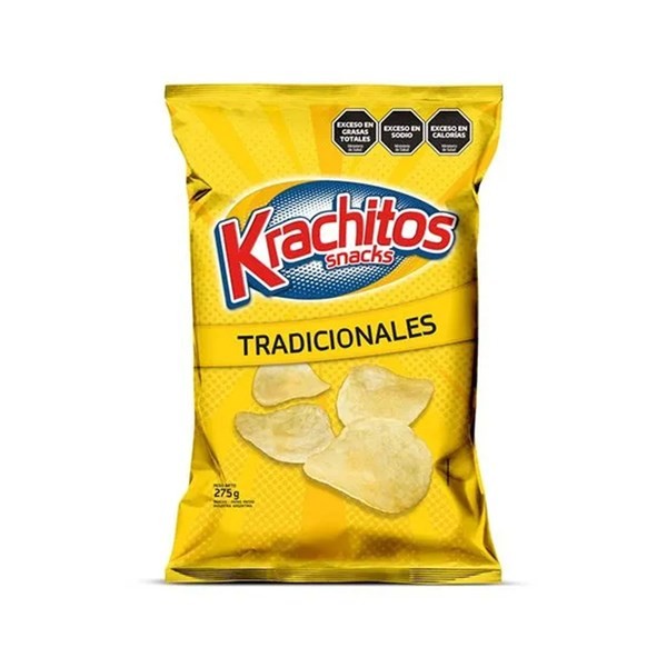 Papas Fritas Tradicional Krachitos 275 grs #1