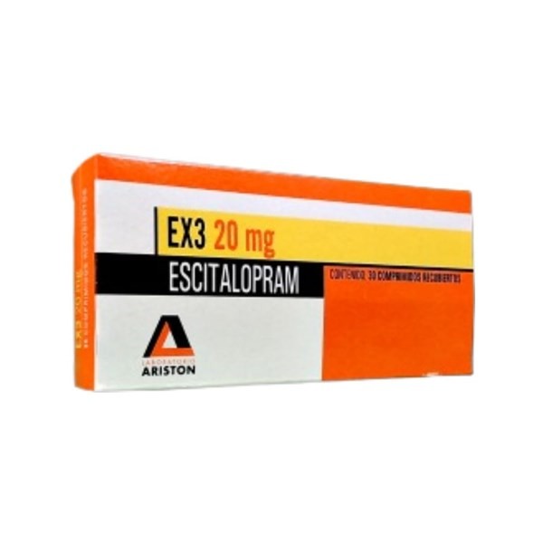 Gador Ex3 20 Mg Escitalopram x 30 Comp #1