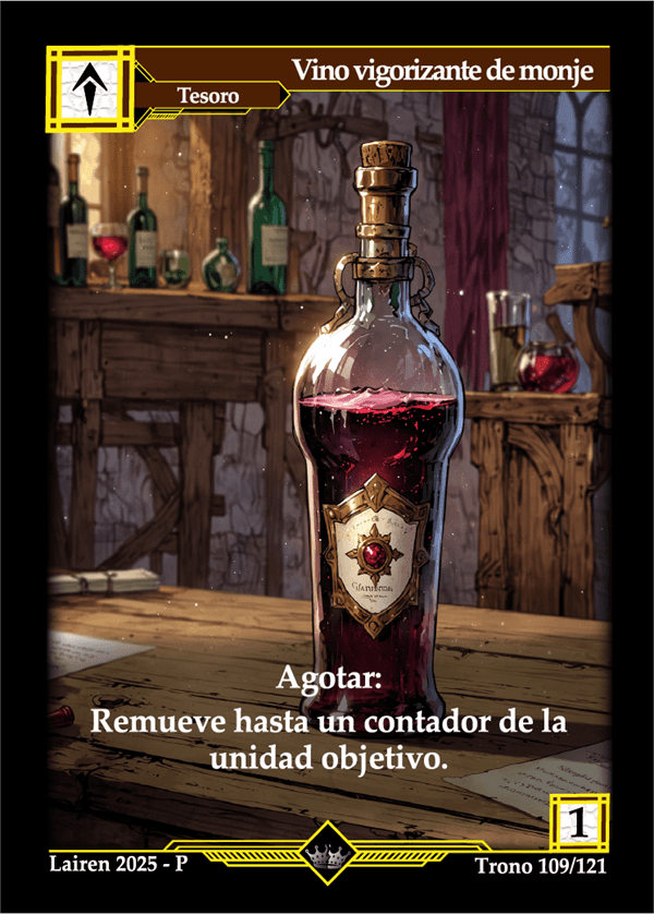 109 Vino Vigorizante De Monje Precon Enano/Desertor #1