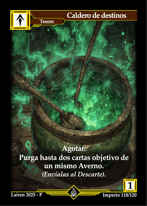 118 Caldero De Destinos Precon Enano/Desertor