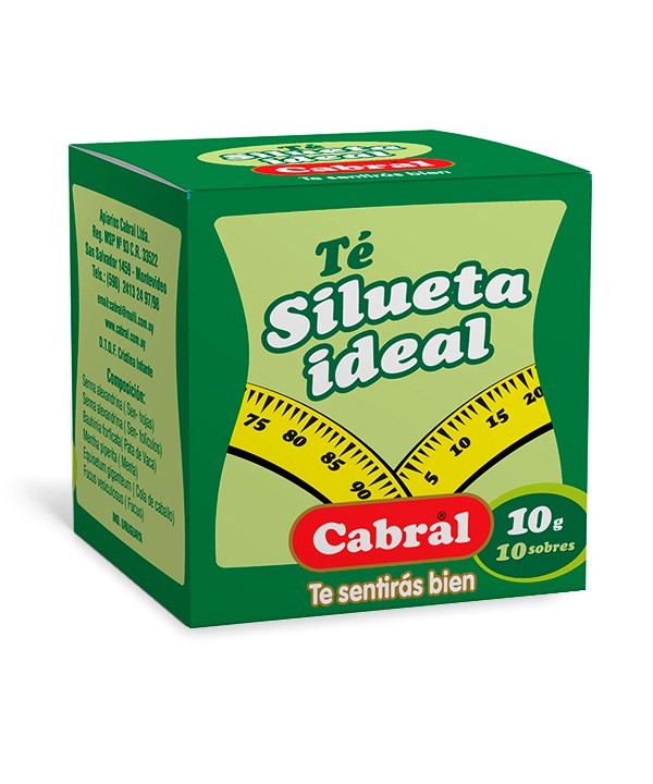 Cabral te silueta Ideal | 10 saquitos #1