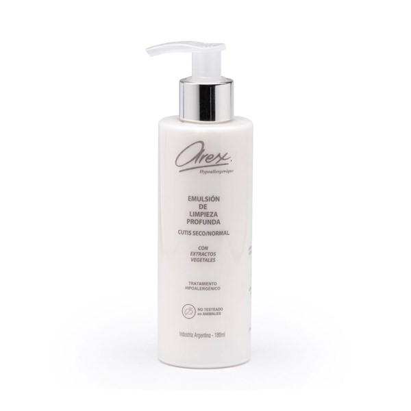 Arex Emulsion Limpieza Profunda Cutis Presentación Tratamiento 180 ml