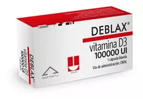 Nolver Deblax x 1 cápsula | Vitamina D3 100.000 Ul #1