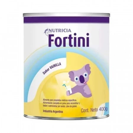 Fortini Suplemento Nutricional Polvo Vainilla Lata 400 gr