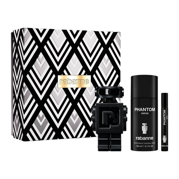 Rabanne Set Phantom Edp + Travel Spray + Desodorante Tamaño 3 Unid #1