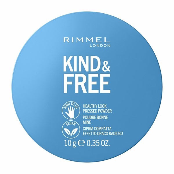 Rimmel Polvo Compacto Rim Kind & Free Powder 001 traslucido #1