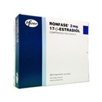 Pfizer Ronfase Estradiol 2 Mg x 28 Comp #1
