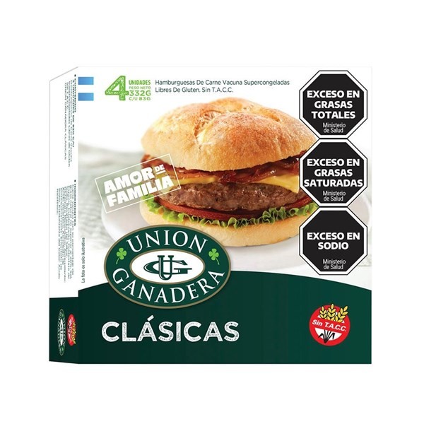 Hamburguesas Clasicas Union Ganadera 483 xg #1