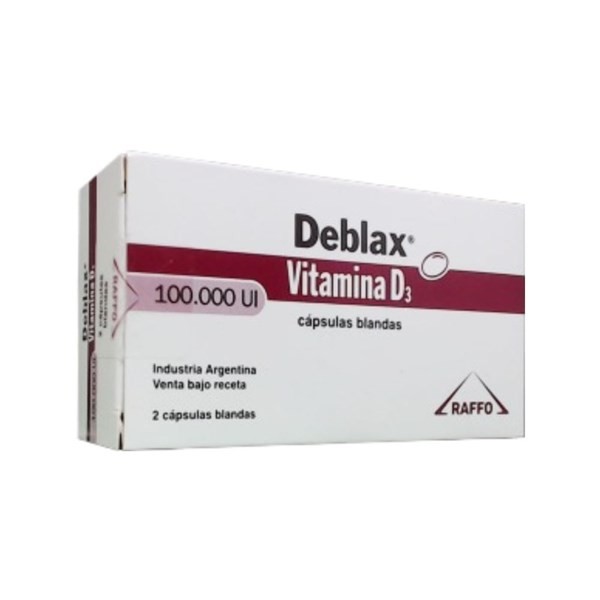 Raffo Deblax Vit D3 x 2 Cáps Blandas #1