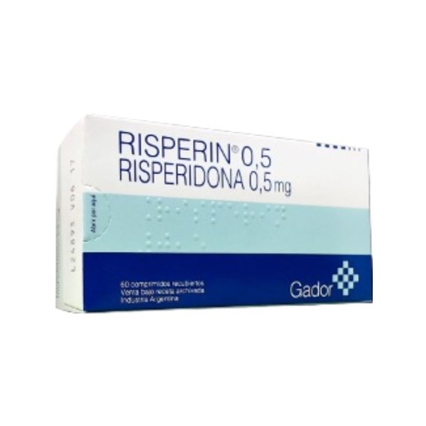 Gador Risperin Risperidona 0.50 Mg x 60 Comp #1